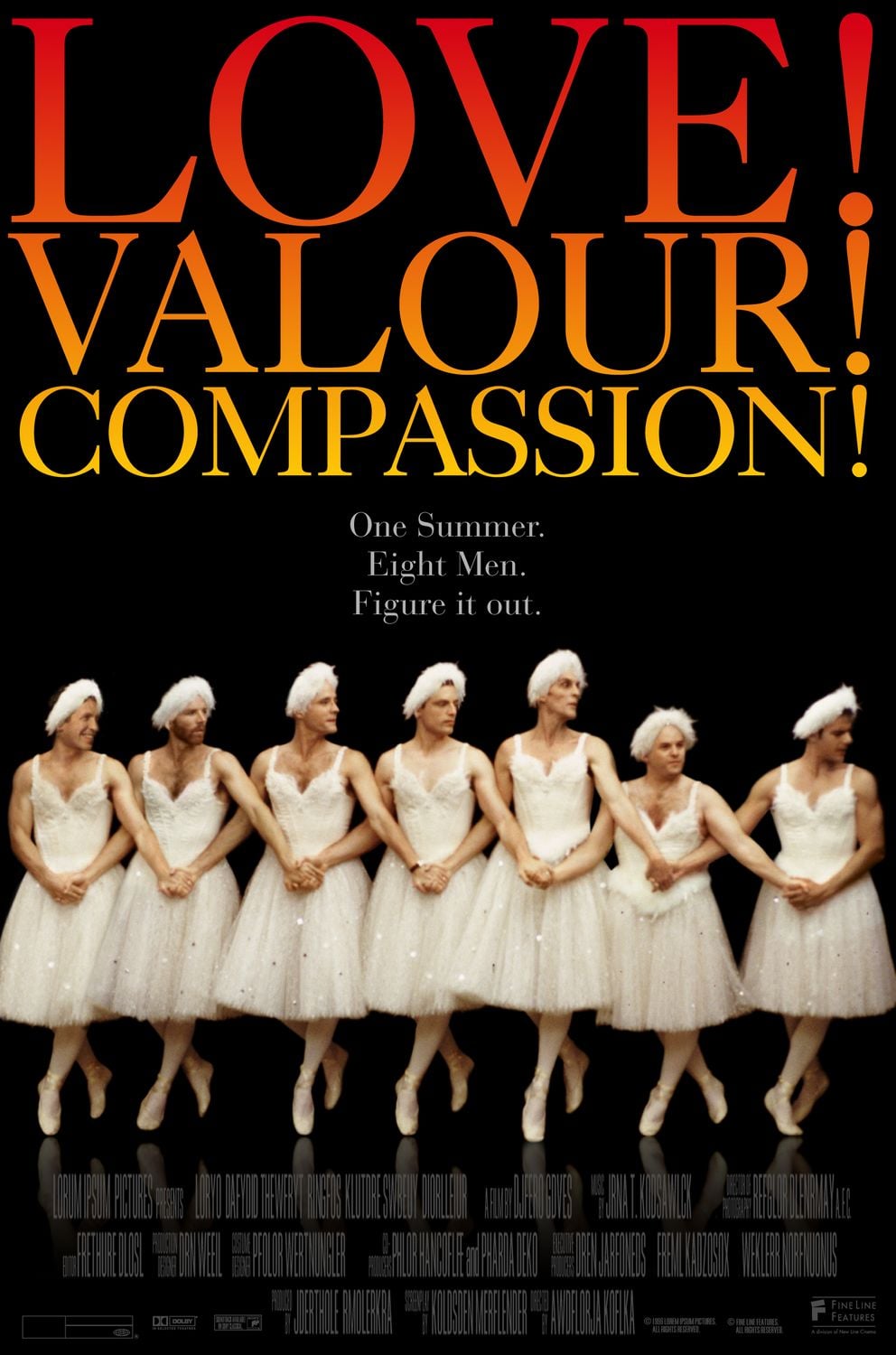 Love! Valour! Compassion! - Cover