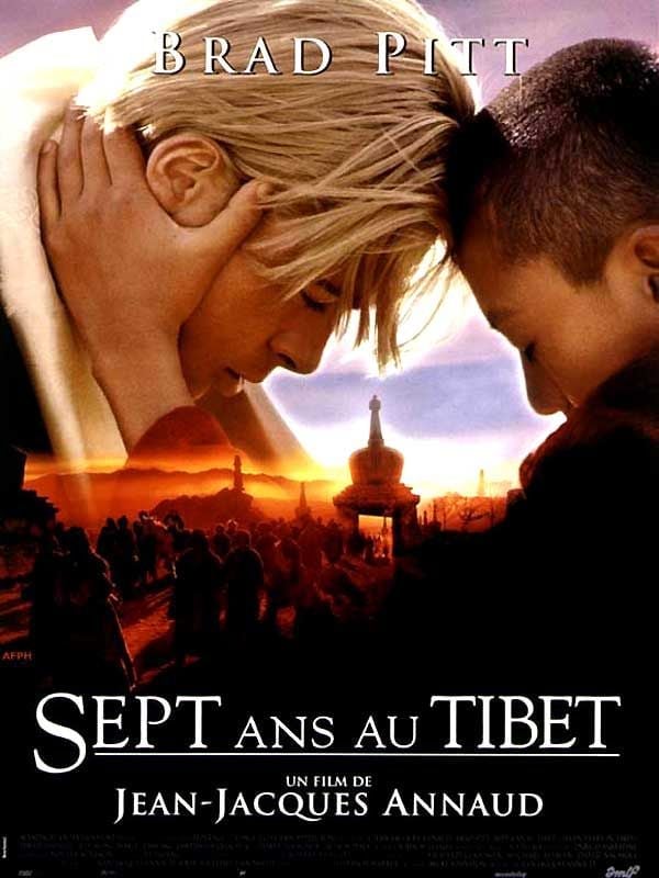 Sept ans au Tibet - Cover