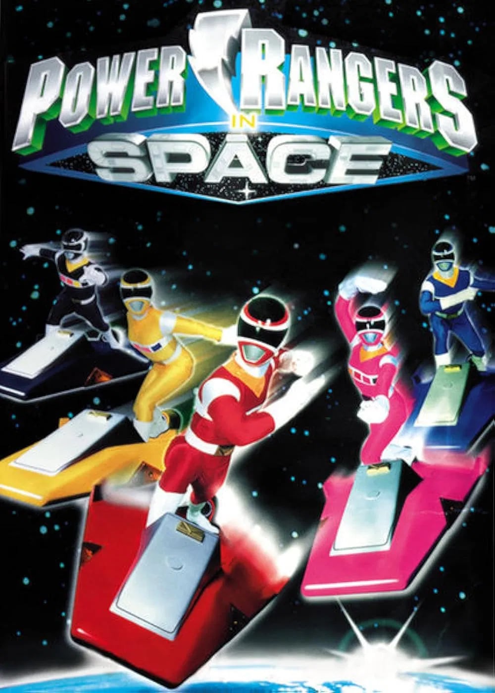 Power Rangers: Dans l'espace - Cover