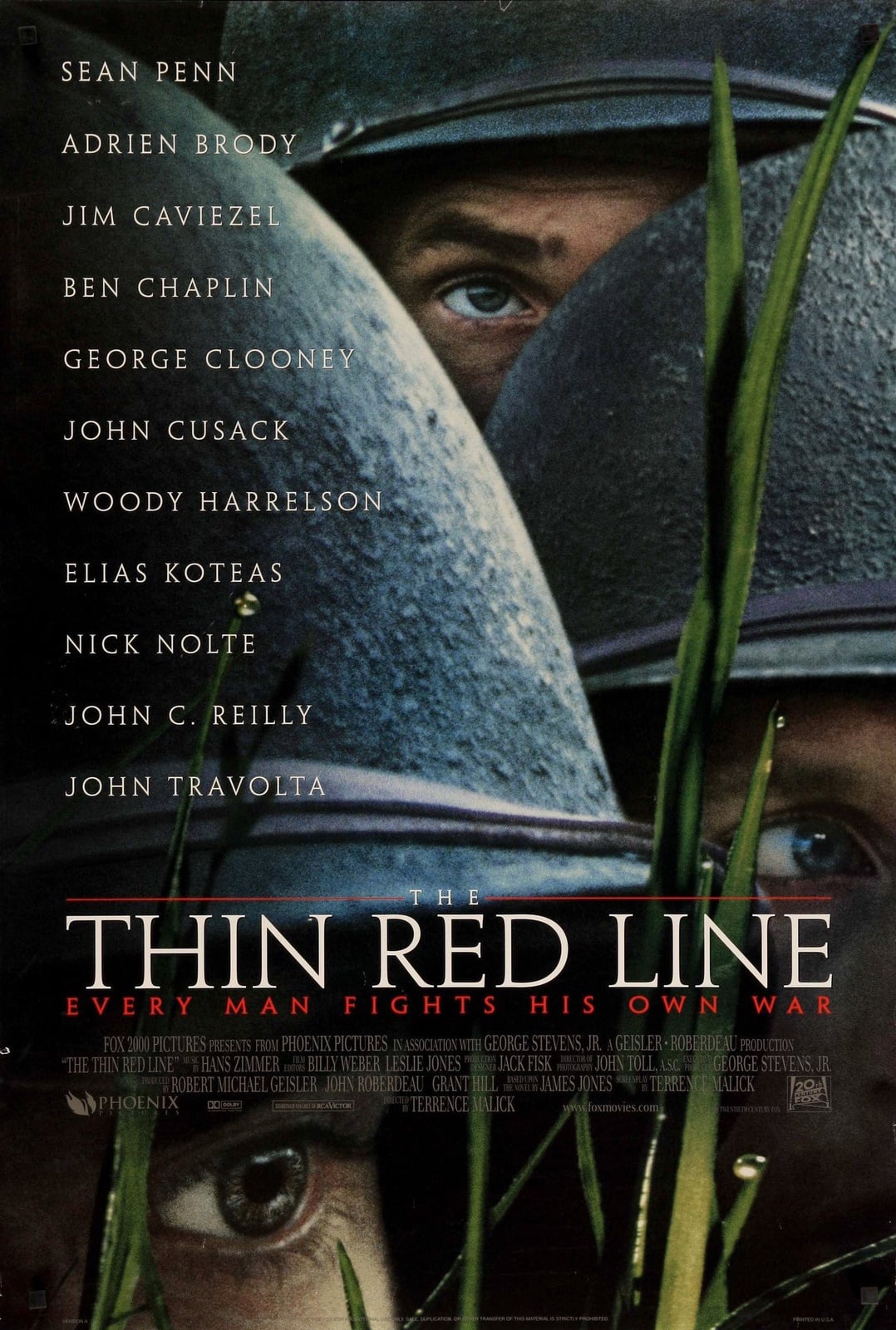 The Thin Red Line - Cover