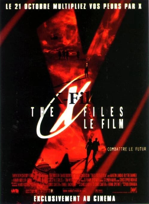 The X Files, le film - Cover