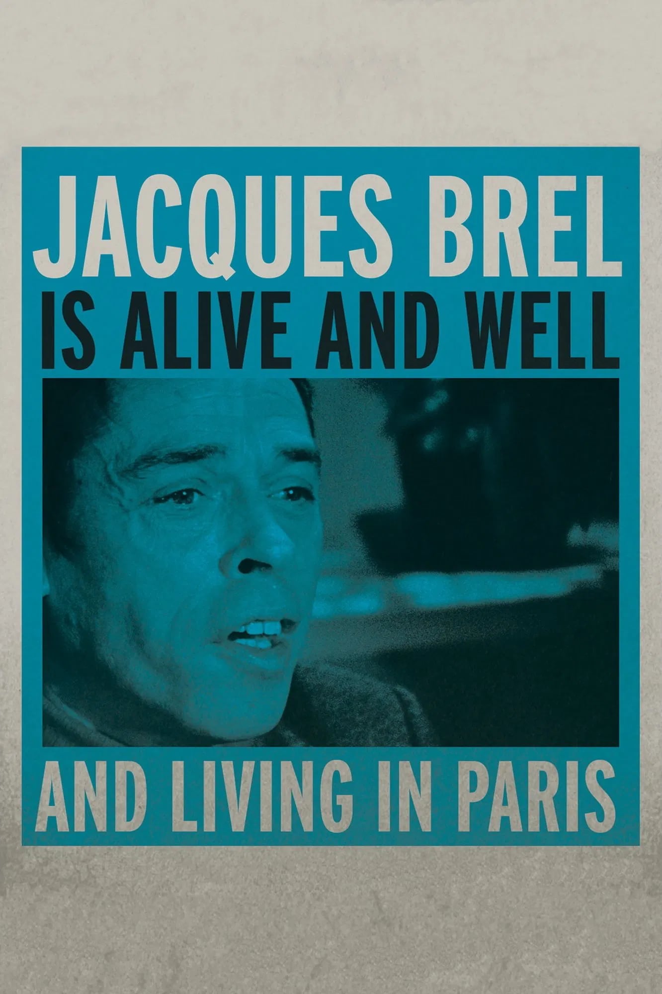 Jacques Brel Is Alive and Well and Living in Paris - Cover
