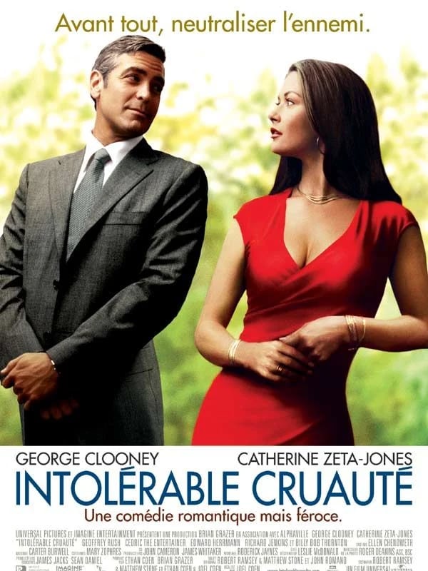 Intolérable cruauté - Cover