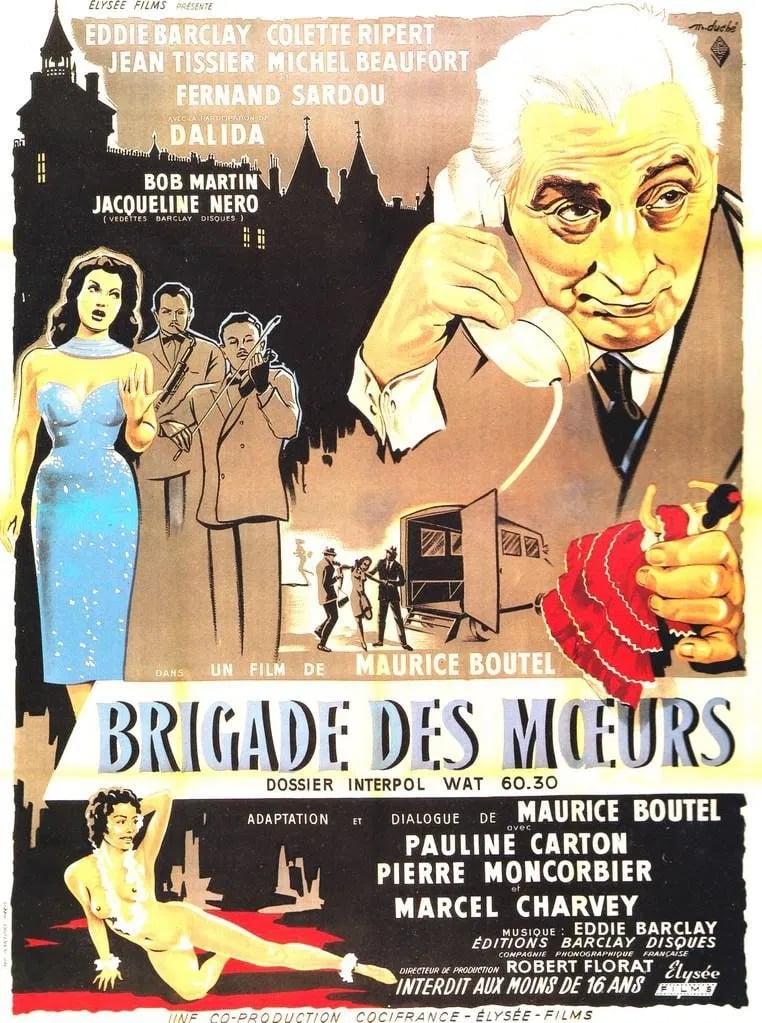 Brigade des mœurs - Cover
