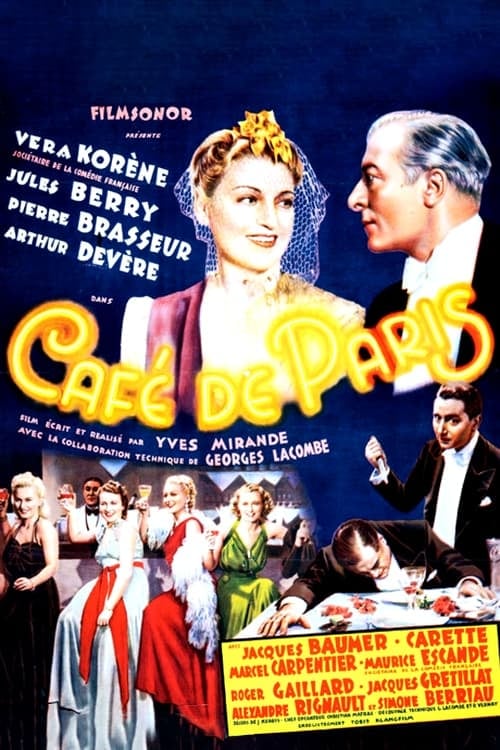 Café de Paris - Cover