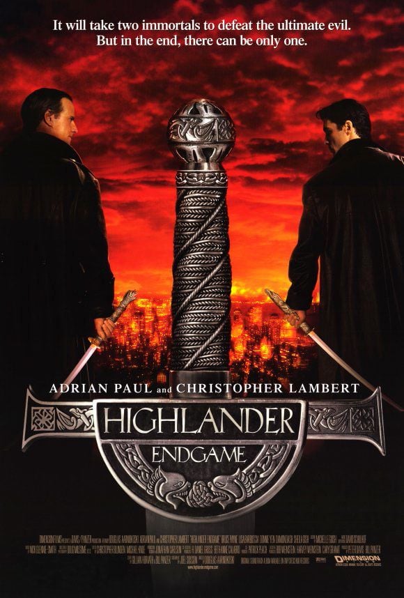 Highlander: Endgame - Cover