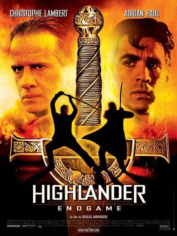 Highlander: Endgame - Cover