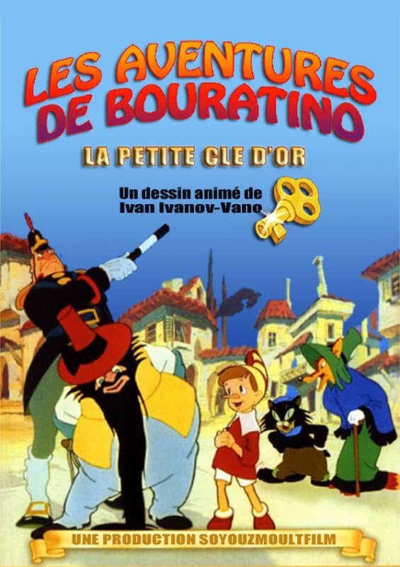 La petite clef d’or ou les aventures de Bouratino - Cover