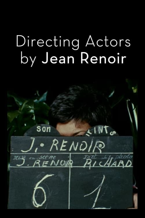 La Direction d'acteur par Jean Renoir - Cover