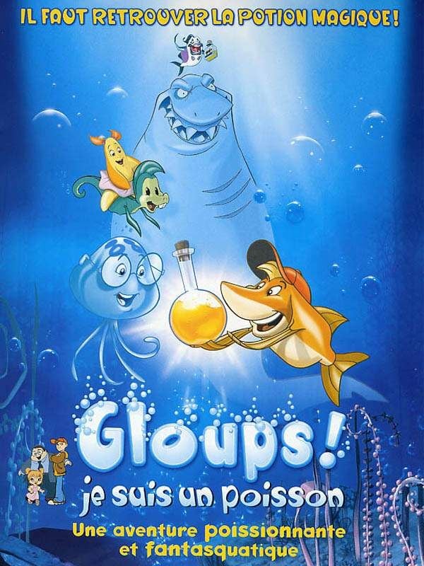 Gloups ! je suis un poisson - Cover