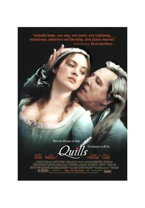 Quills - la plume et le sang - Cover