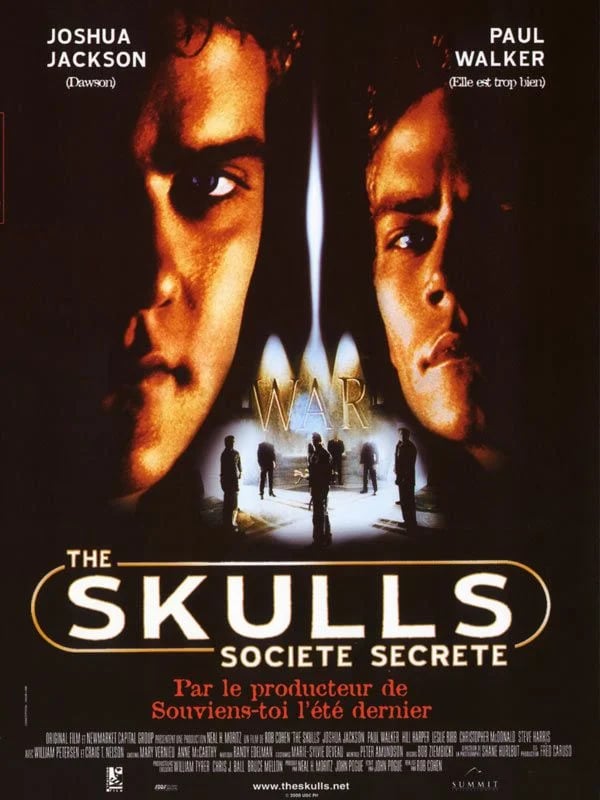 The Skulls, société secrète - Cover
