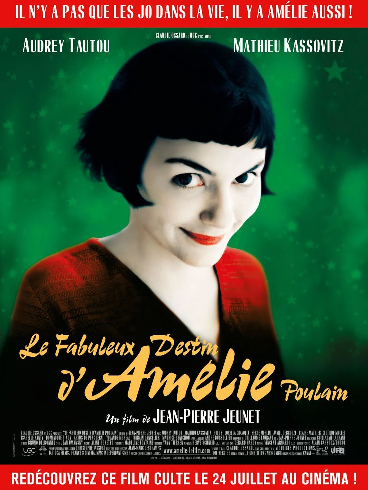 Le Fabuleux destin d'Amélie Poulain - Cover