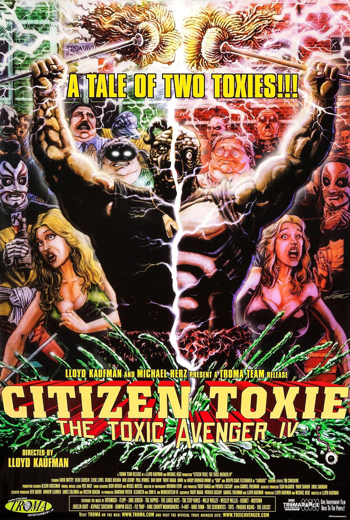 Citizen Toxie: The Toxic Avenger IV - Cover