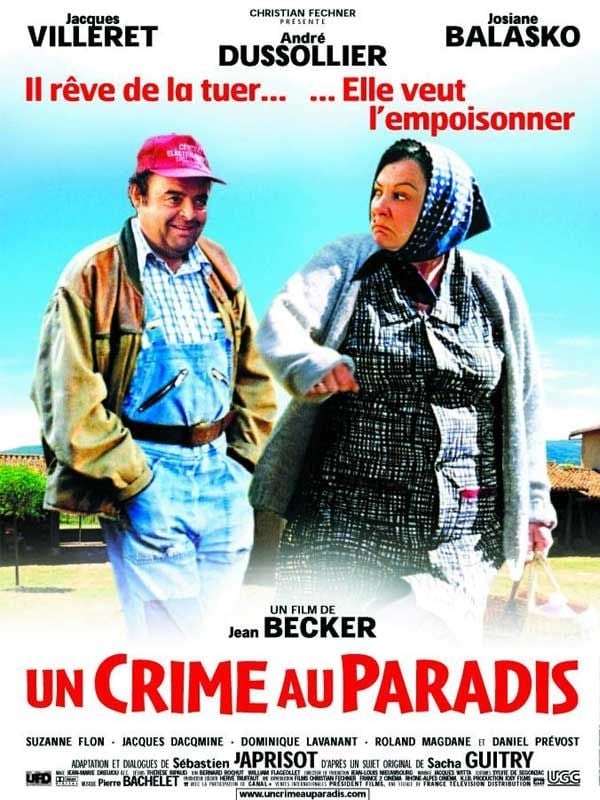 Un crime au paradis - Cover