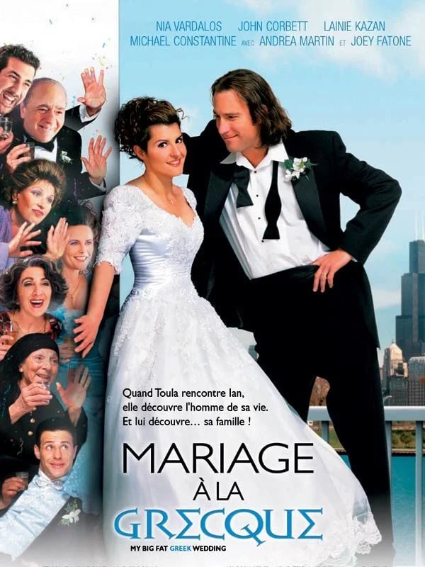 Mariage à la grecque - Cover