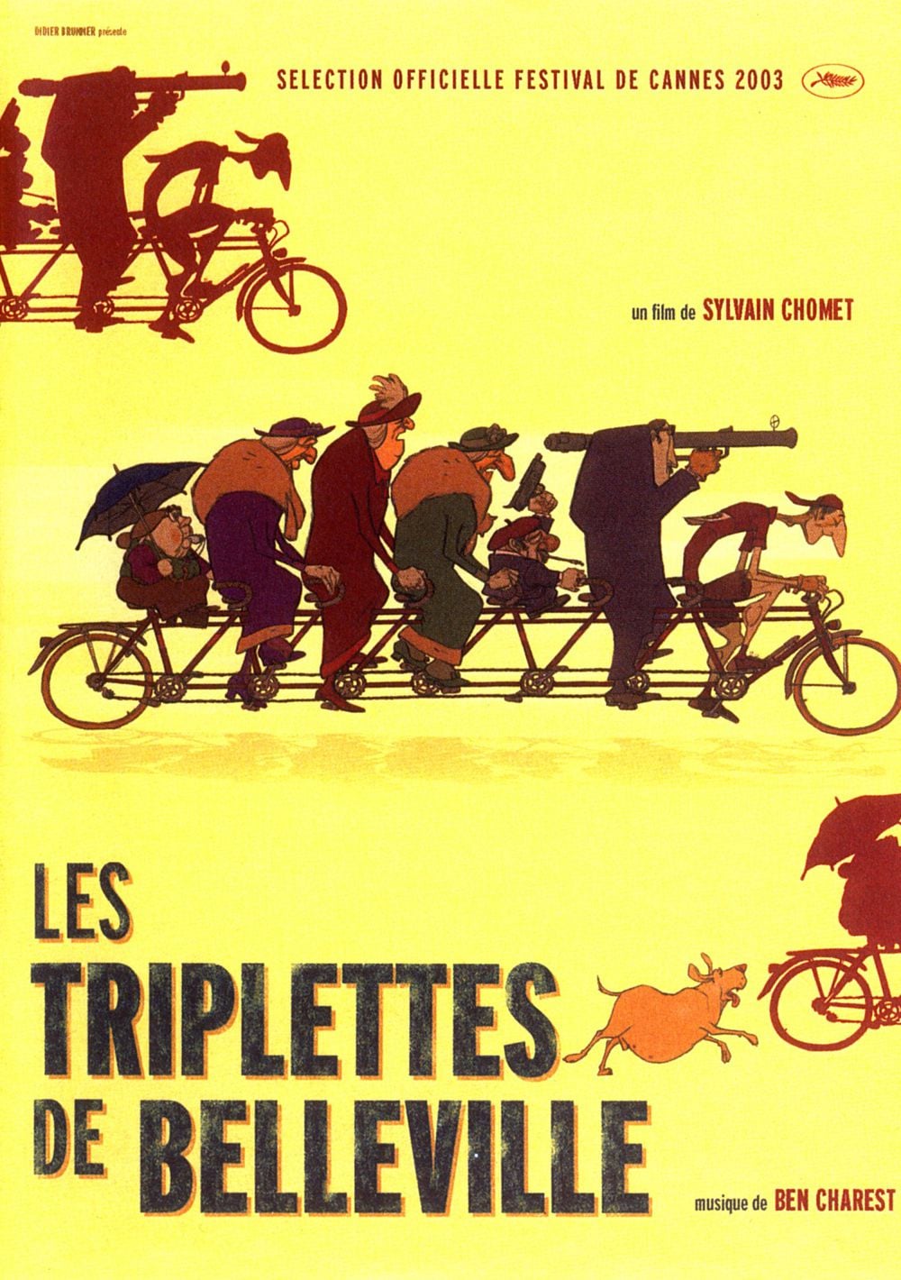 The Triplets of Belleville - Cover