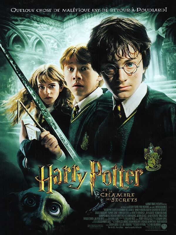 Harry Potter et la chambre des secrets - Cover