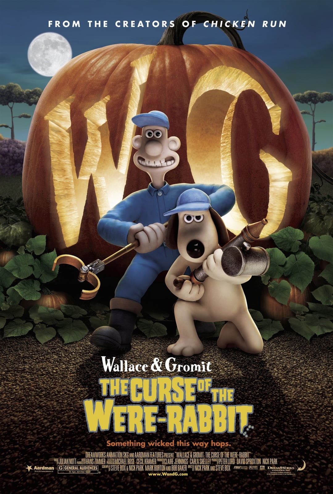 Wallace & Gromit: The Curse of the Were-Rabbit - Cover