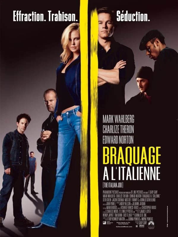 Braquage à l'italienne - Cover