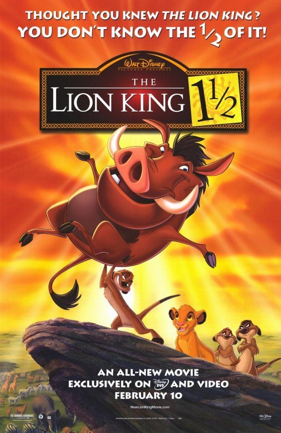 The Lion King 1½ - Cover