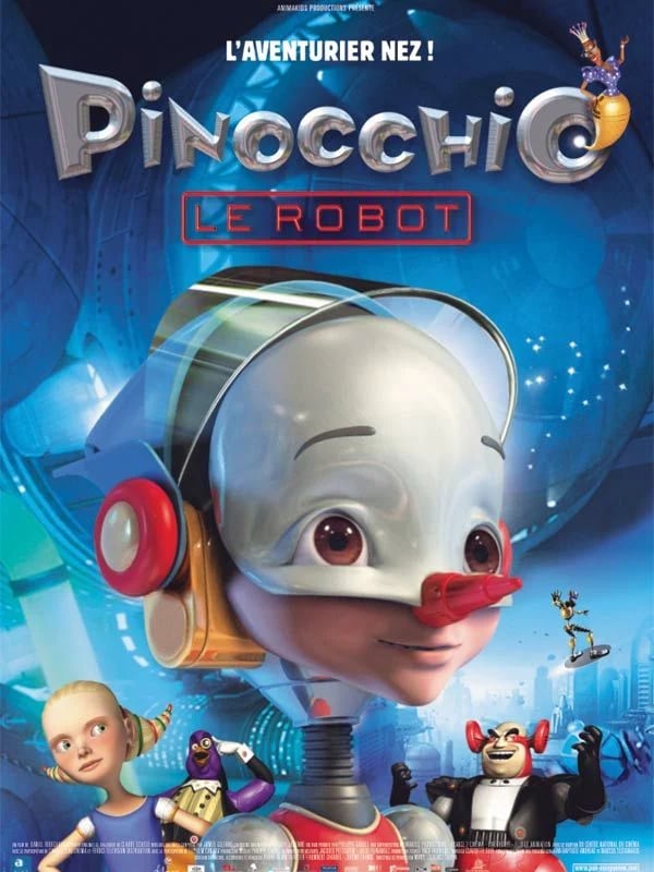 Pinocchio le robot - Cover
