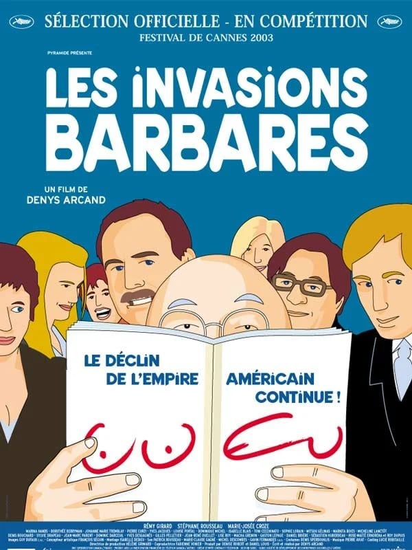 Les Invasions barbares - Cover