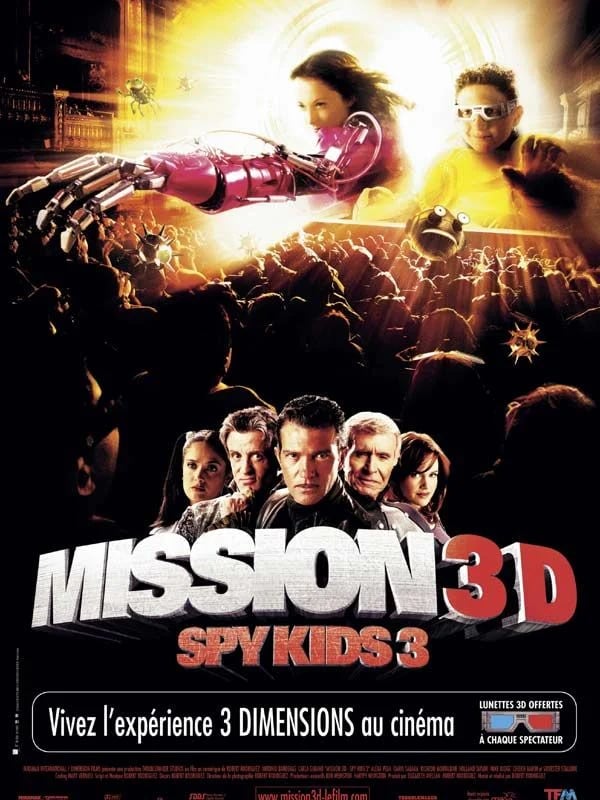 Mission 3D Spy kids 3 - Cover