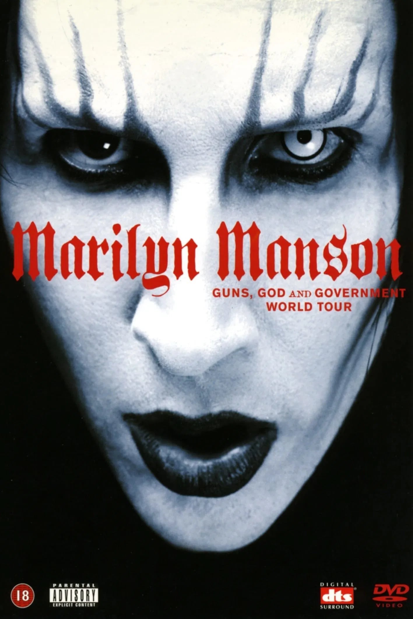Marilyn Manson - Guns, God and Government World Tour - Cover