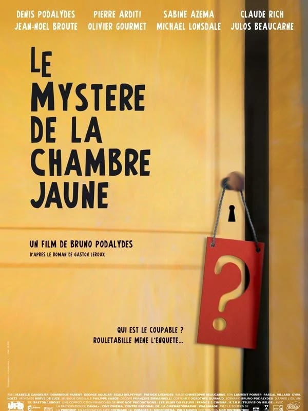 Le mystère de la chambre jaune - Cover
