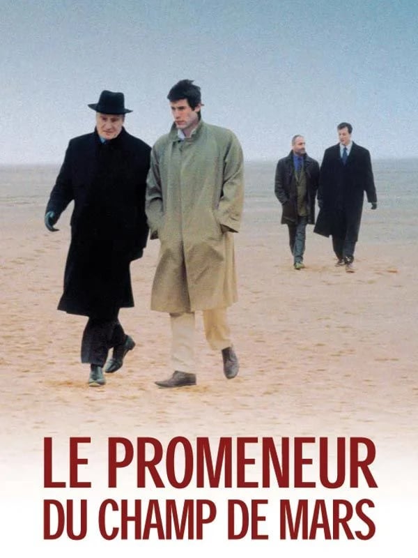 Le promeneur du champ de Mars - Cover