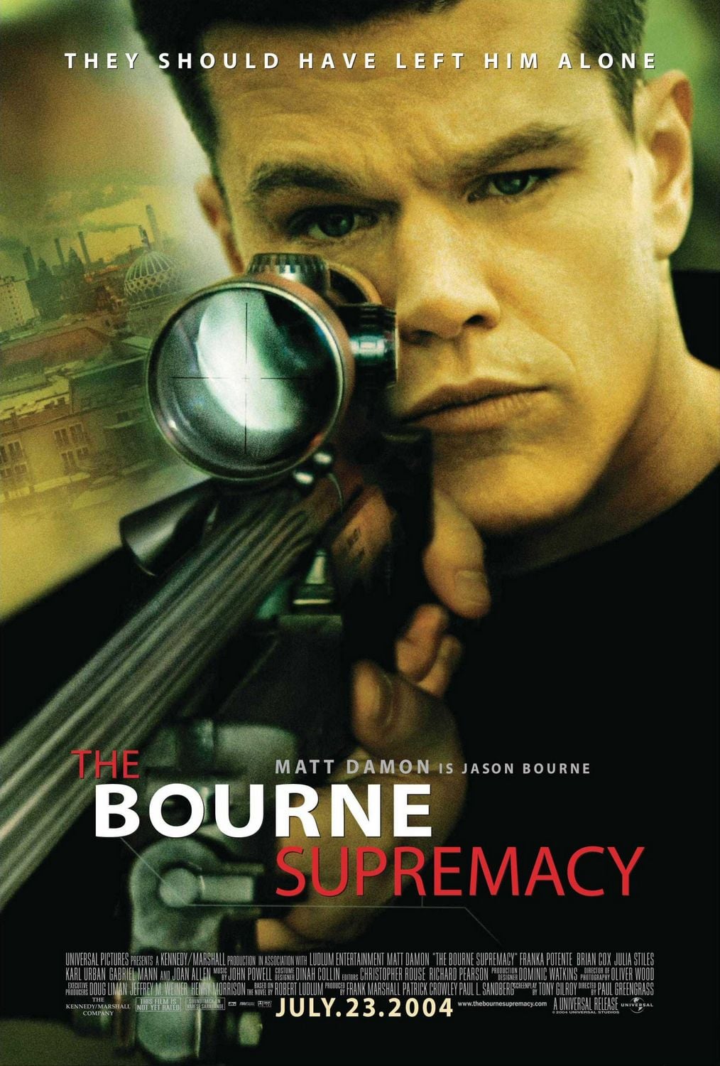 The Bourne Supremacy - Cover