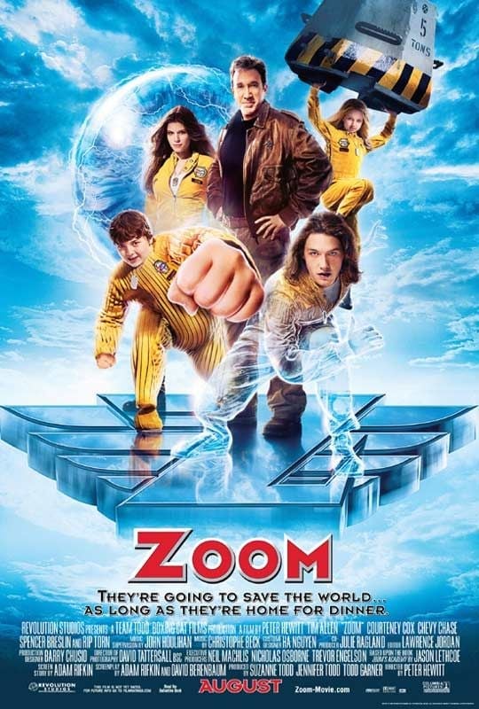 Zoom, l'académie des super-héros - Cover