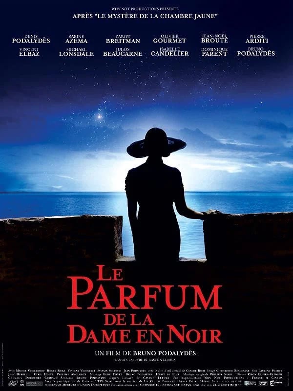 Le Parfum de la dame en noir - Cover