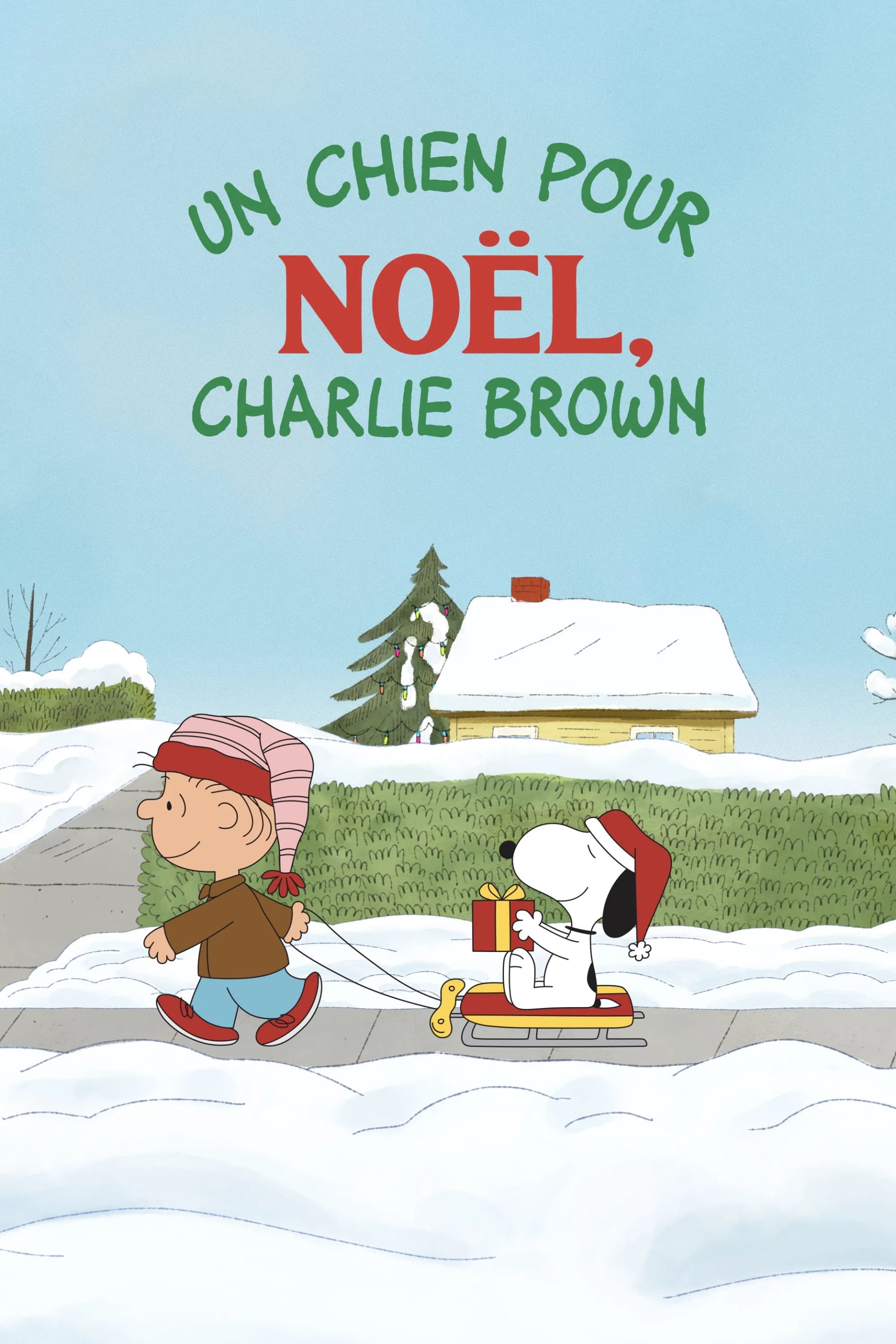 Un chien pour Noël, Charlie Brown - Cover