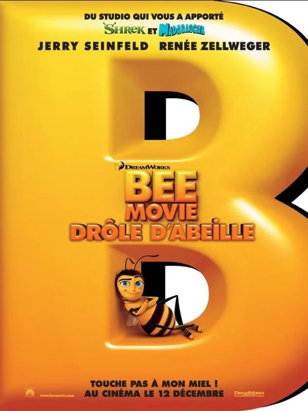 Bee movie - drôle d'abeille - Cover