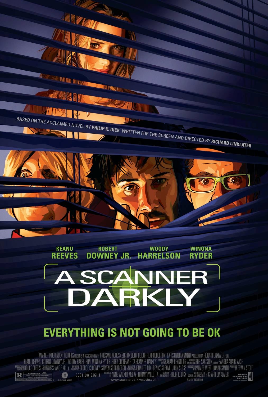 A Scanner Darkly - Cover