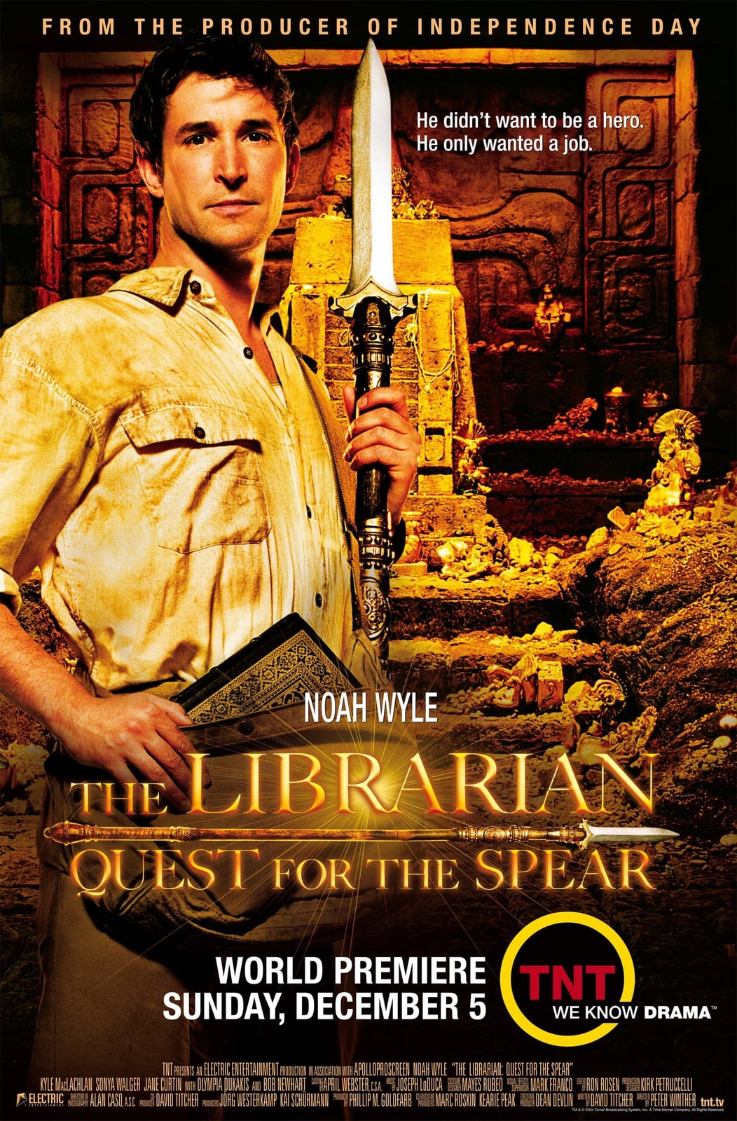 The Librarian: Quest for the Spear - Cover