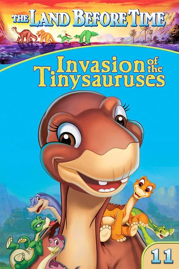 The Land Before Time XI: Invasion of the Tinysauruses - Cover