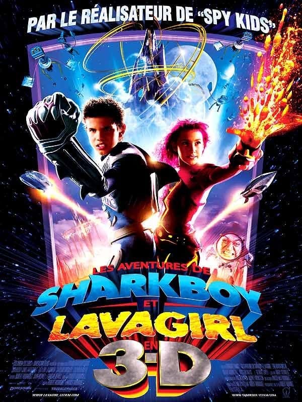 Les Aventures de Shark Boy et Lava Girl - Cover