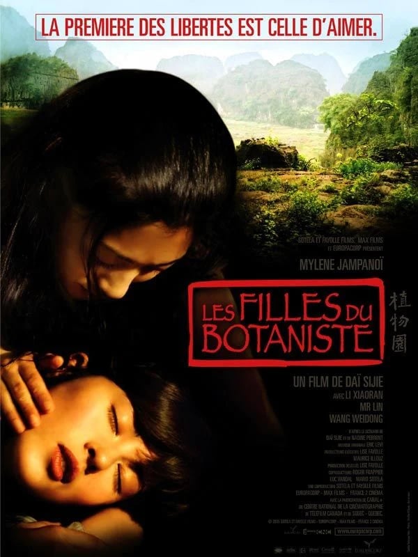 Les Filles du botaniste - Cover