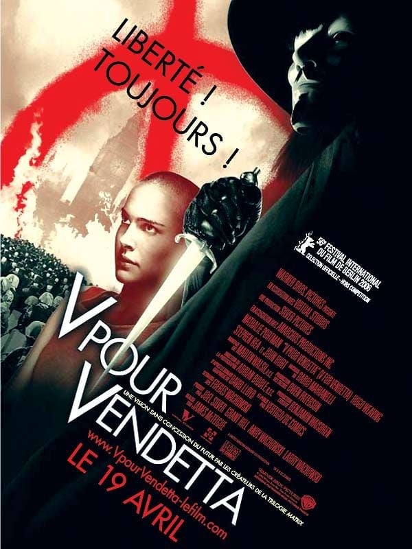 V pour Vendetta - Cover