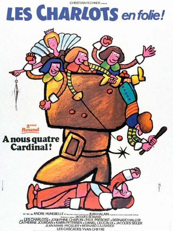 Les Charlots en folie : à nous quatre cardinal ! - Cover