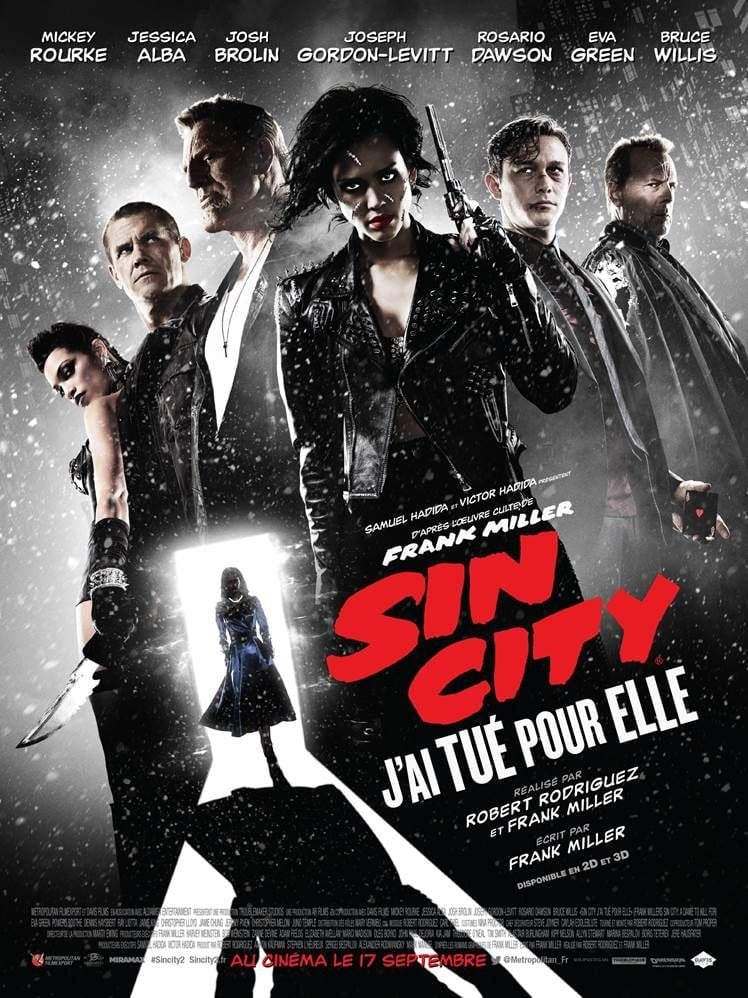 Sin City : j'ai tué pour elle - Cover