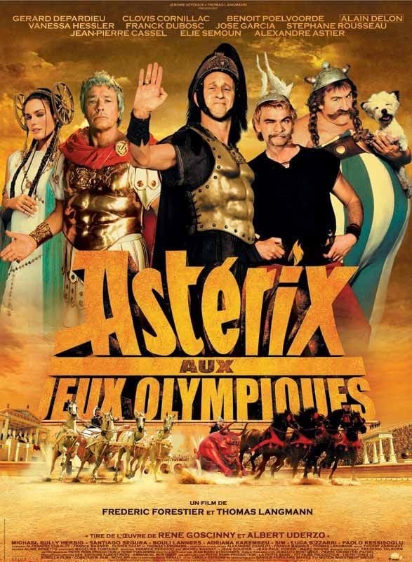 Astérix aux Jeux Olympiques - Cover
