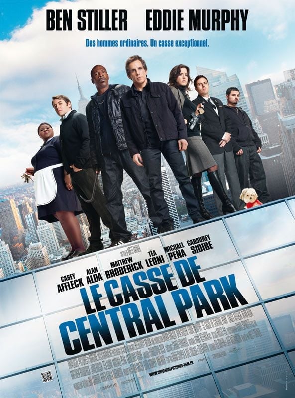 Le Casse de Central Park - Cover