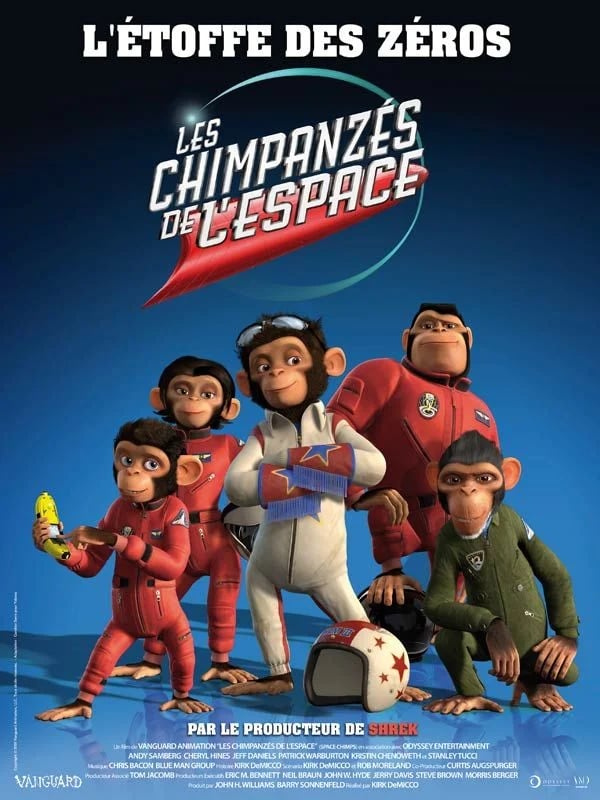 Les Chimpanzés de l'espace - Cover