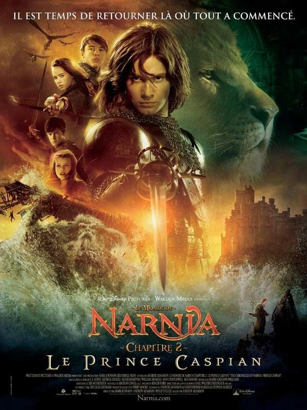 Le Monde de Narnia : Chapitre 2 - Le Prince Caspian - Cover