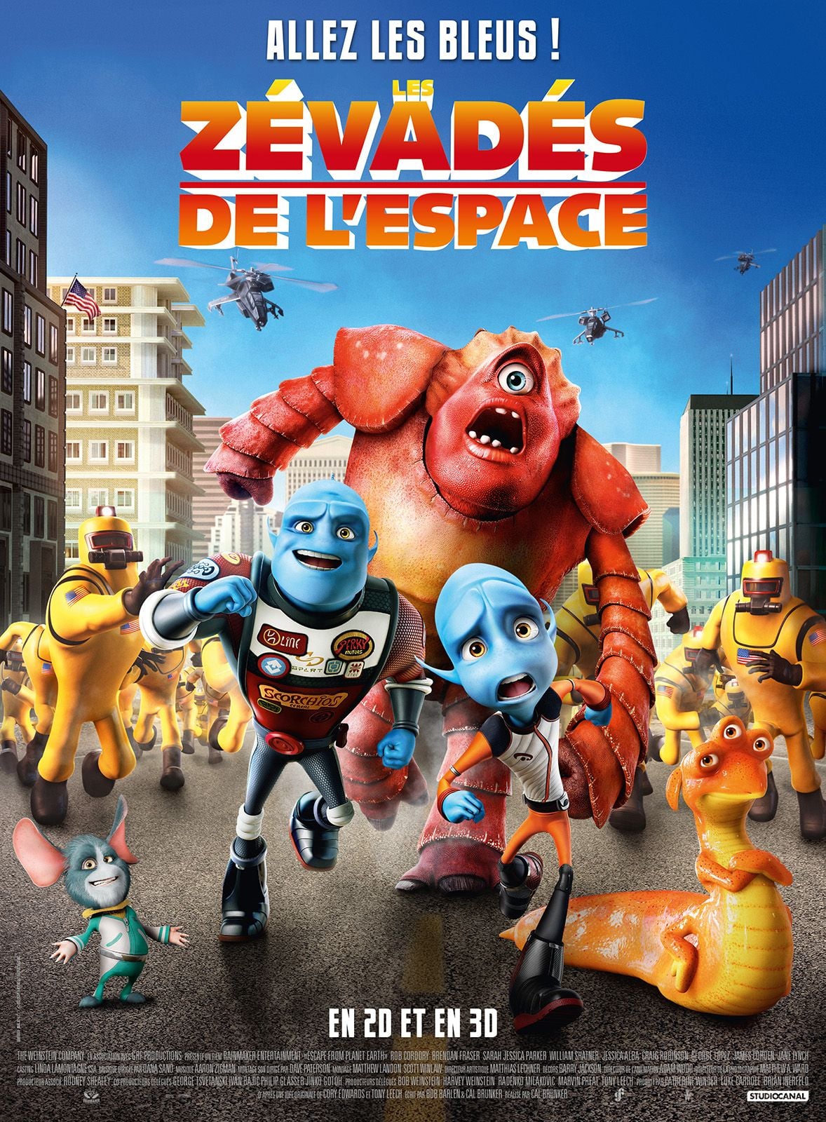 Les Zévadés de l'espace - Cover