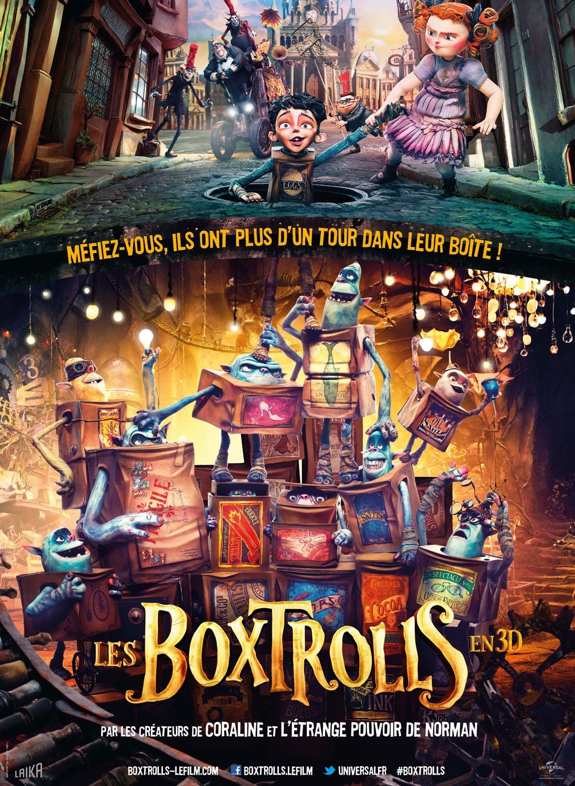 Les Boxtrolls - Cover